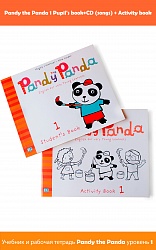 PANDY THE PANDA 1:  PB+CD (songs) + Activity book