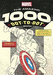 Marvel's Amazing 1000 Dot-to-Dot Book: Twenty Comic Characters to Complete Yourself